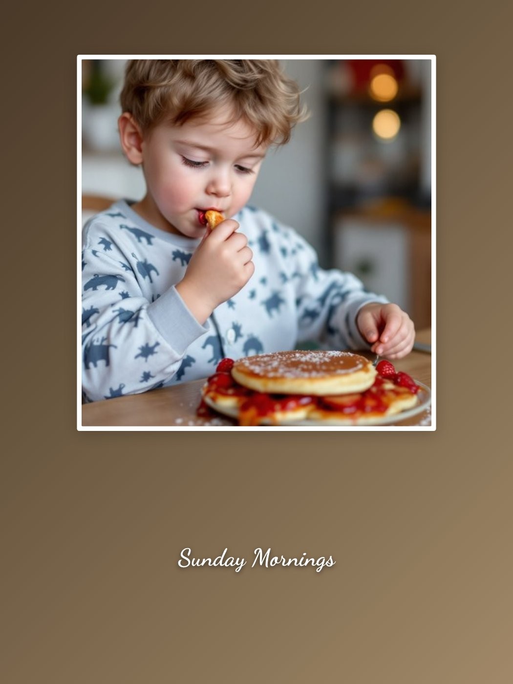 Sunday Mornings · Everyday Neutrals