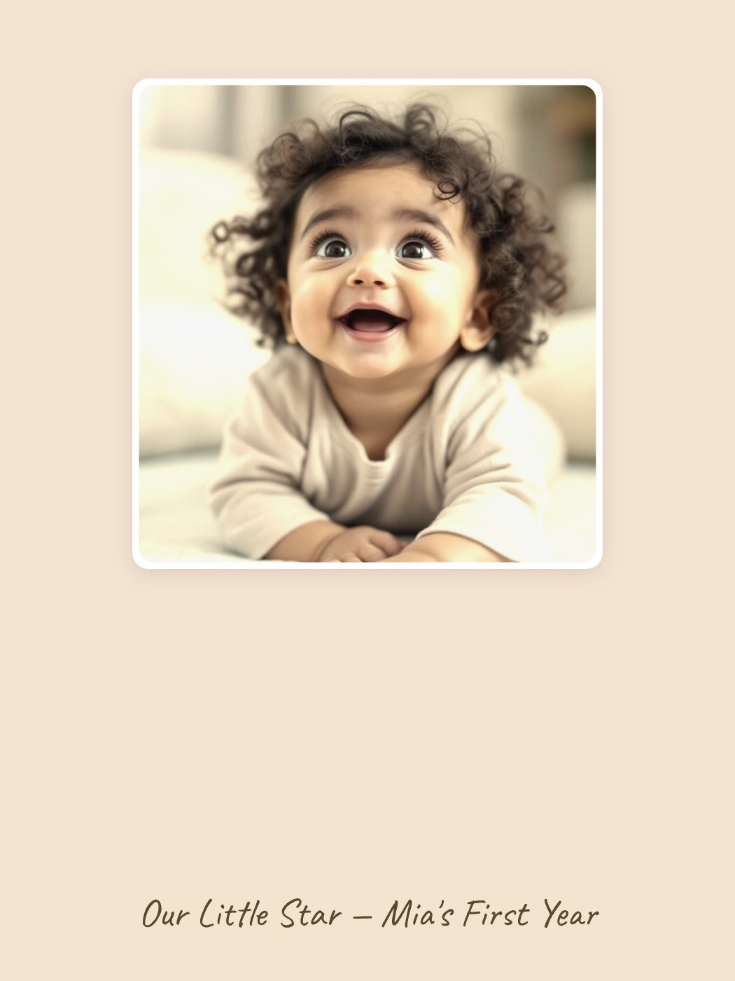 Our Little Star — Mia's First Year · Little Wonder
