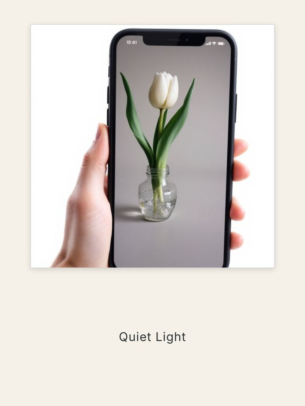 Quiet Light · Minimalist